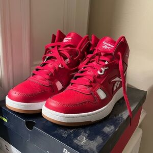 Reebok Bold Red High-Tops